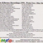 Joan Walsh IMRO Killarney 1999 Disc 1