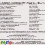 Joan Walsh IMRO Killarney 1999 Disc 2